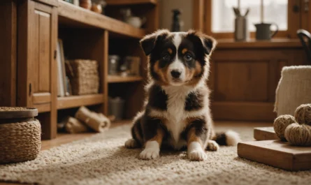 Découvrir le berger américain miniature : chiot fascinant
