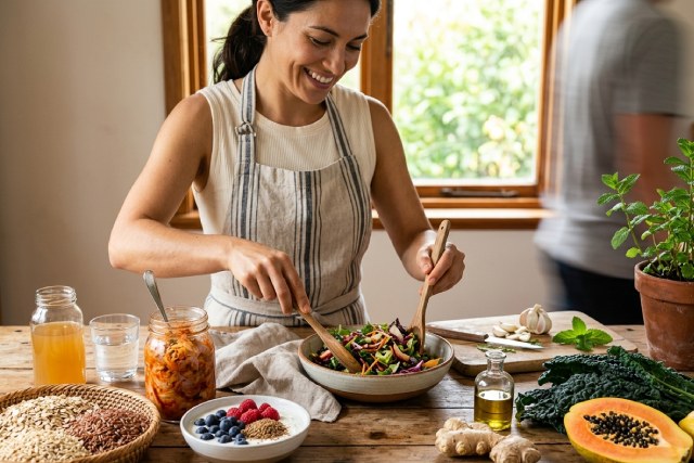Santé digestive : ingrédients qui favorisent un ventre heureux